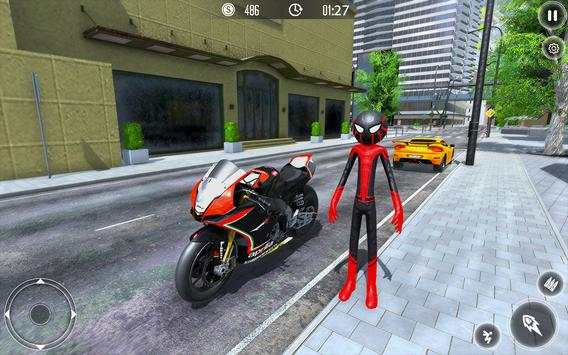 Stickman Crime City Game screenshot 4