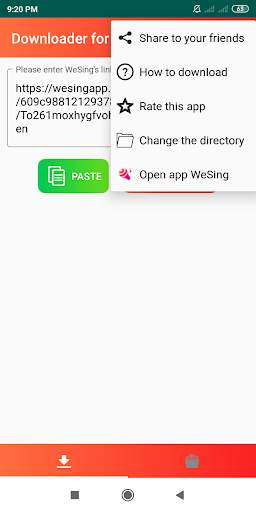 Downloader for WeSing screenshot 3