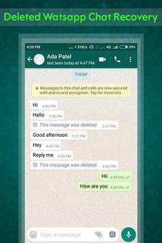 Deleted Watsapp Chat Recovery screenshot 5