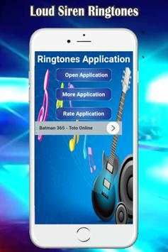 Load Siren Ringtones 1 تصوير الشاشة