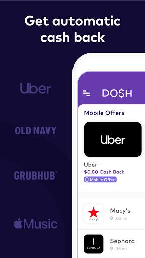 Dosh: Save money & get cash back when you shop स्क्रीनशॉट 1