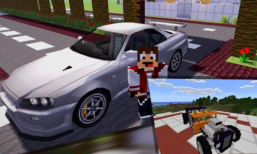 Car mod for MCPE screenshot 2