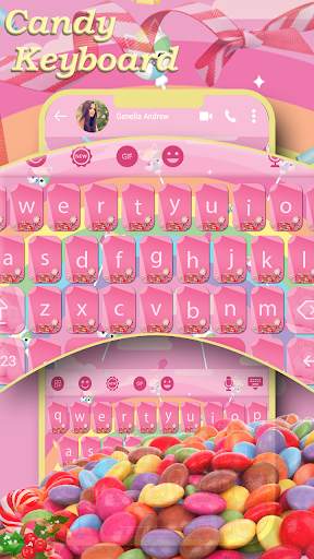 Candy Keyboard - Cute Candy Keyboard screenshot 3