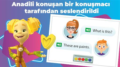 Çocuklar için İngilizce Fixies screenshot 6