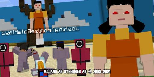Squid game mod for Minecraft screenshot 3