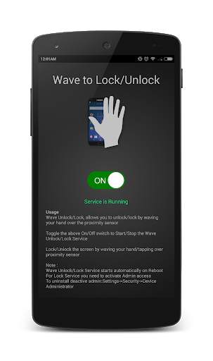 Wave to Lock/Unlock скриншот 3