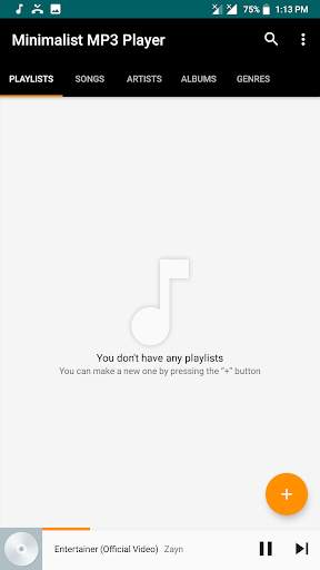 Minimalist MP3 Player - Audio Player screenshot 5