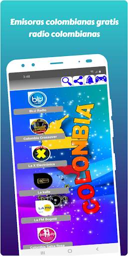 Emisoras colombianas gratis - radio colombianas 1 تصوير الشاشة