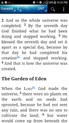 Holy Bible Good News Translation (GNT) screenshot 2