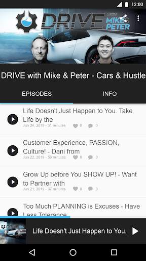 DRIVE with Mike & Peter screenshot 1