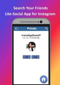 Lite Social App For Instagram screenshot 3