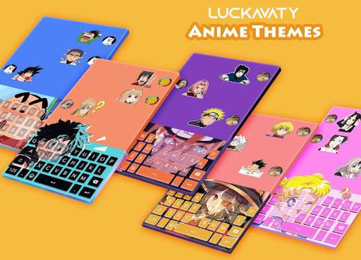 Cartoon Keyboard GIFs, Stickers, Themes, Kaomoji screenshot 4
