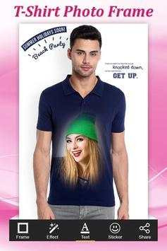 Photo on Girl's T-shirt : Photo Editor 3 تصوير الشاشة