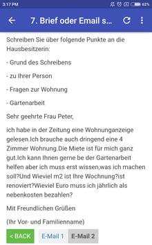 German certificates A1 A2 B1 B2, Letter or Email screenshot 7
