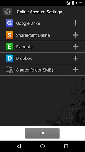 PageScope Mobile for Android screenshot 3