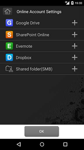 PageScope Mobile for Android screenshot 3