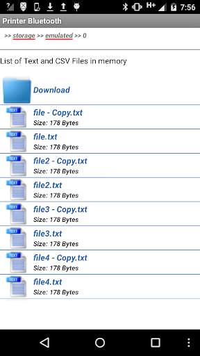Impresora Bluetooth screenshot 4