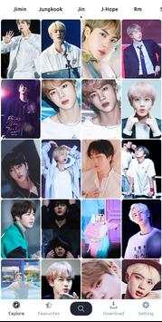 방탄소년단 배경화면 - BTS Wallpaper HD 4K Lock Screen 2020 5 تصوير الشاشة