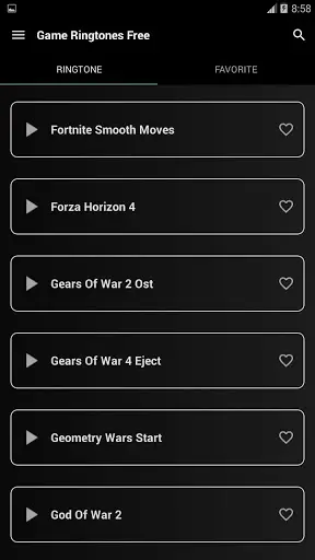 Game Ringtones Free screenshot 4