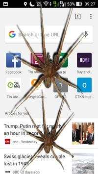 Spider On Screen Scary Joke - Hissing Joke screenshot 4
