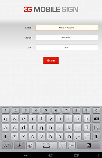 3G Mobile Sign Ext screenshot 1
