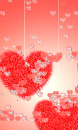 Fluffy Hearts Live Wallpaper screenshot 5