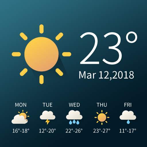 Real-time weather temperature report & widget 16.6.0.6271_50157