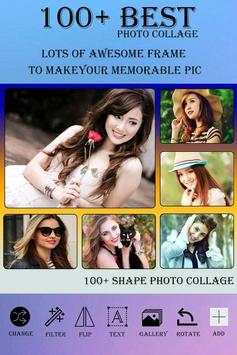 100  Shape Photo Collage screenshot 1