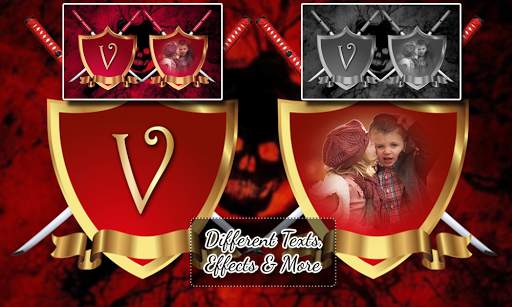 Shield Text Photo Frames screenshot 5