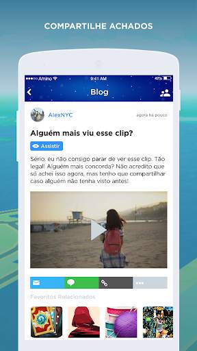 GO Amino para Pokemon Go Treinadores Brasil screenshot 5