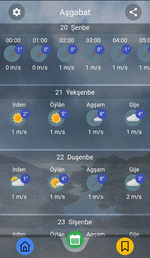 Arch weather screenshot 5