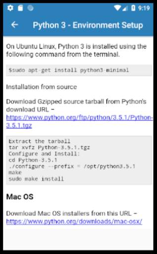 Learn Python 3 Offline screenshot 5