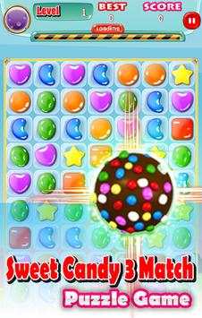 Sweet Candy 3 Match Game screenshot 1
