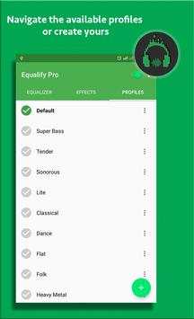 Equalify - Equalizer For spotify screenshot 3