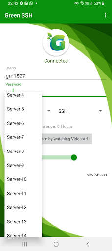 Green SSH screenshot 3
