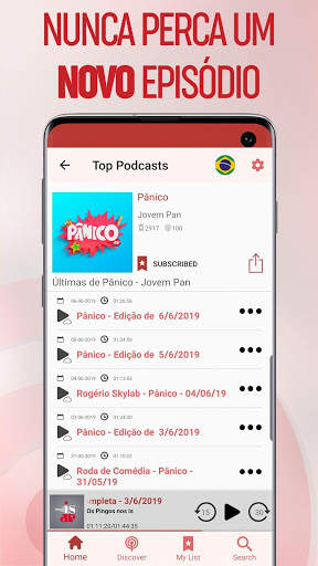 Podcasts app myTuner - Podcast em Português screenshot 5