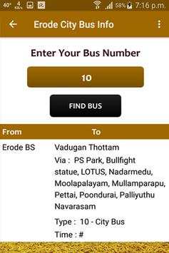 Erode Bus Info screenshot 7