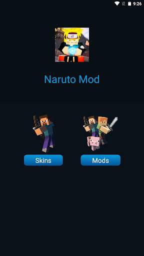 Naruto Skin : Mineraft pe mod screenshot 1