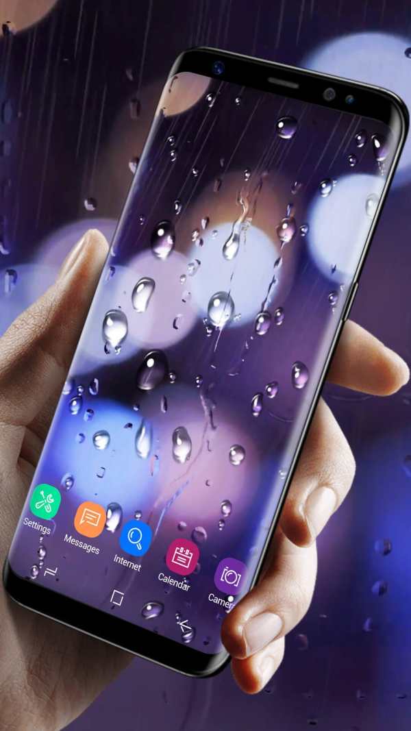 Waterdrops - Real Rain Live Wallpaper screenshot 3