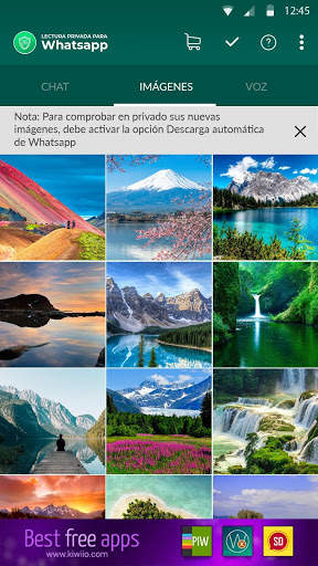 Lectura privada para WhatsApp screenshot 2