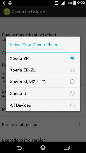 Led Music for Xperia screenshot 3