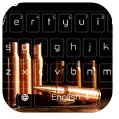 Gun Bullet Keyboard Themes icon