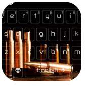 Gun Bullet Keyboard Themes 10001002