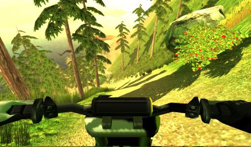 Downhill Bike Simulator MTB 3D screenshot 1