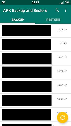 APK Backup and Restore: Free screenshot 1