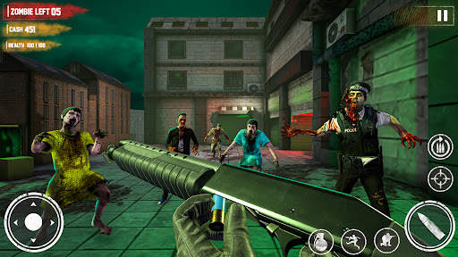 Zombie Games: Gun Game Offline screenshot 2