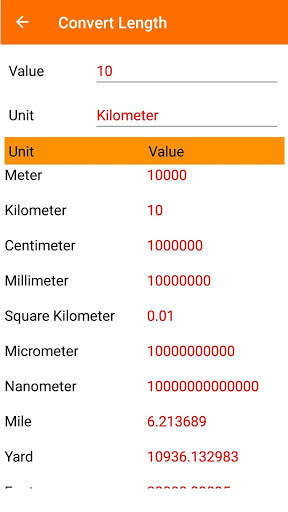 Unit Converter screenshot 2