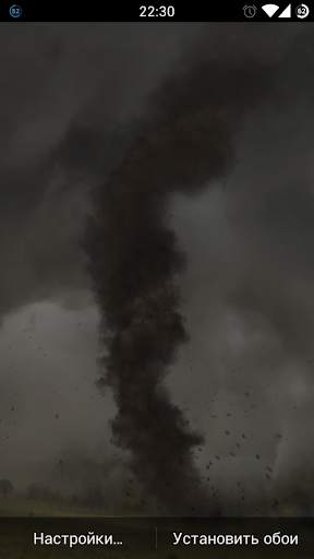 Tornado live wallpaper free screenshot 1