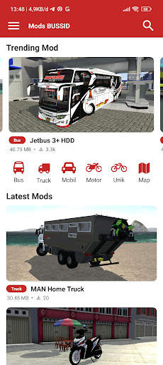 Mod Bussid Terbaru Full Banner screenshot 3