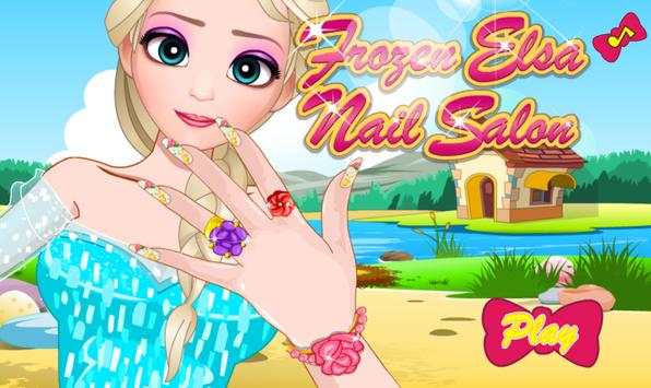 Frozen Elsa Nail Salon screenshot 1